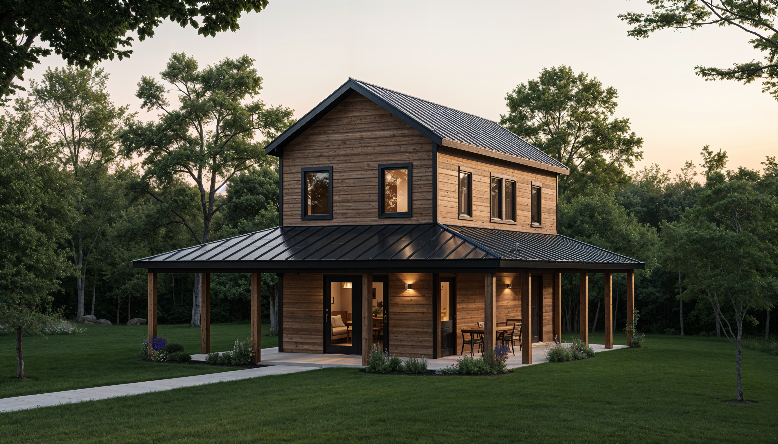 Burroughs Residence — custom new build, Virginia — D+D Studio LLC