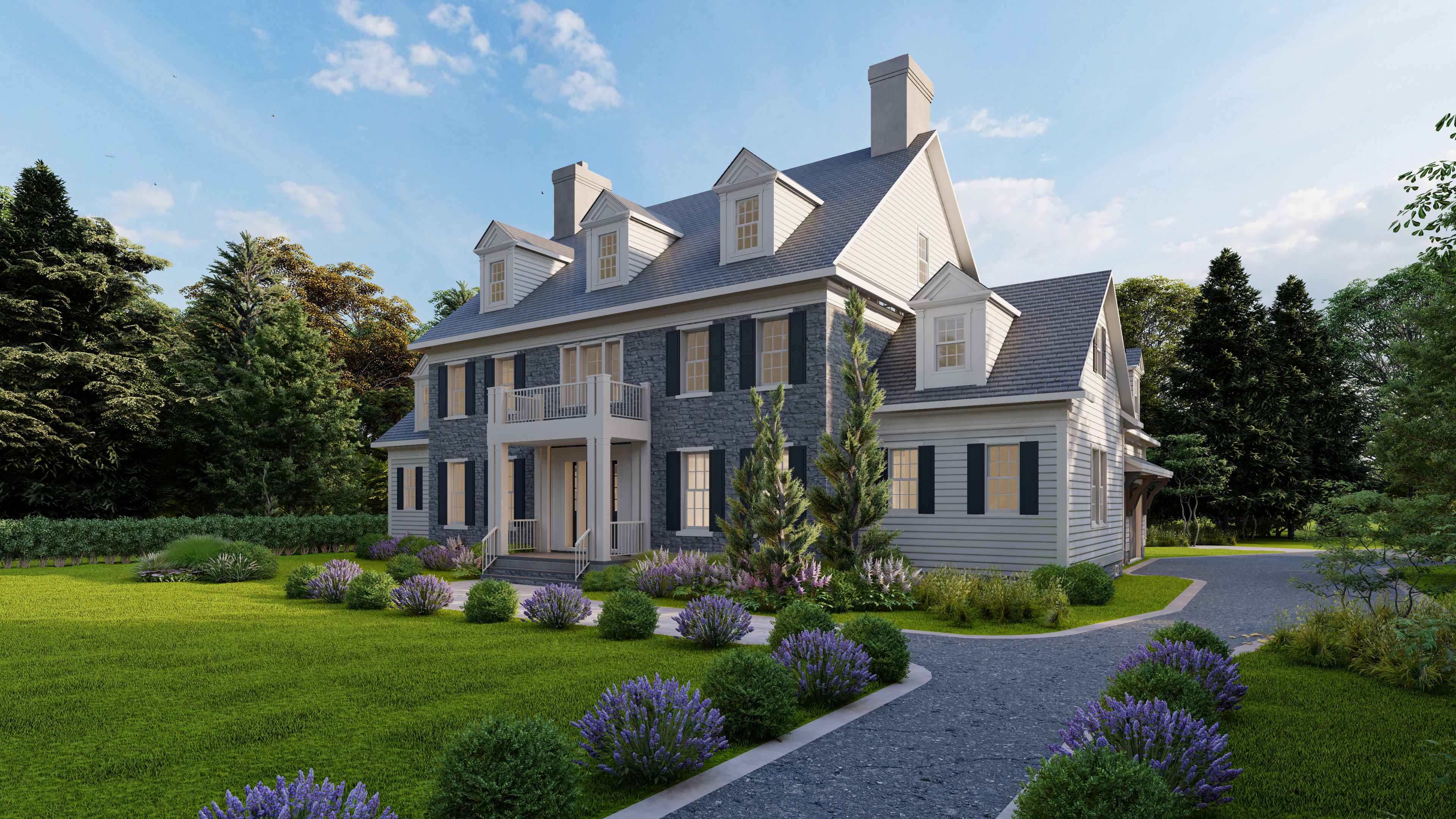 Cypress Custom Home — new build, James City County, VA — D+D Studio LLC