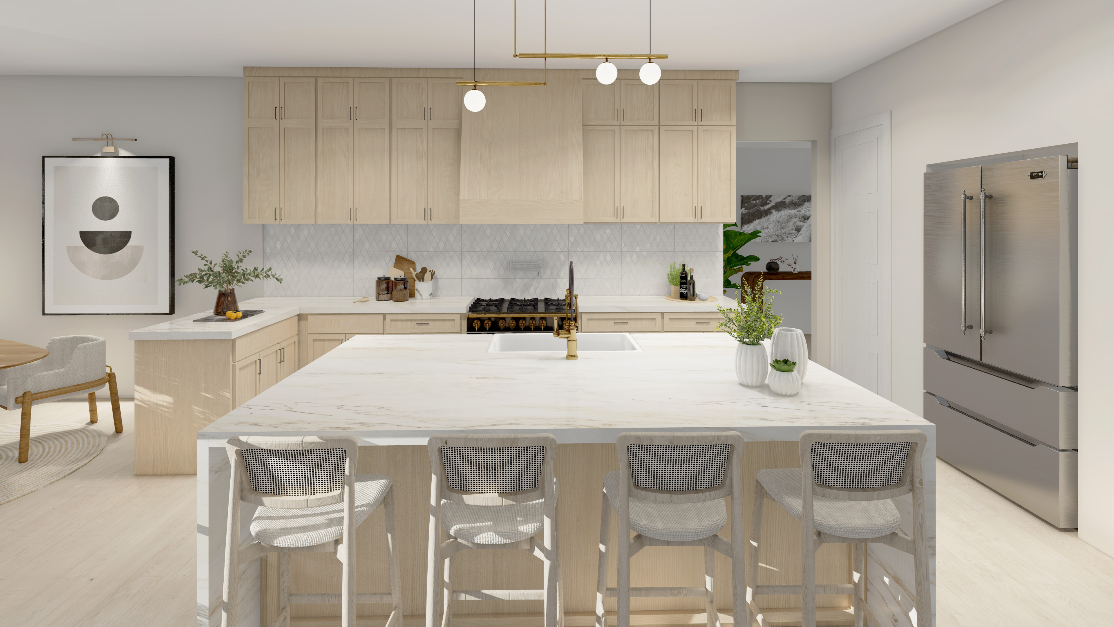 Cypress Custom Home — Kitchen
