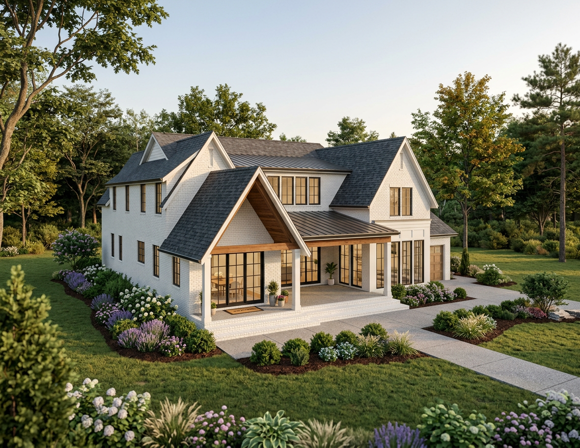 Escobar Residence — Rear Elevation Rendering