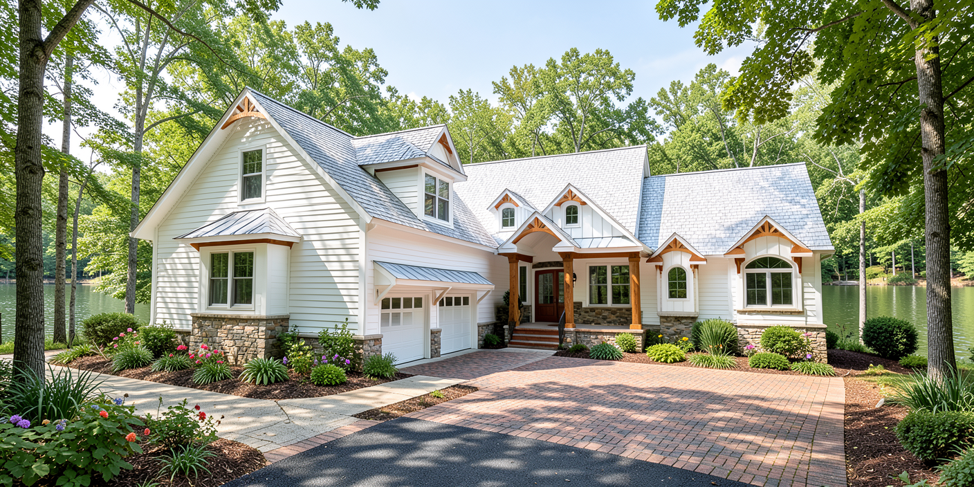 Smith Mountain Lake Residence — custom new build, Virginia — D+D Studio LLC