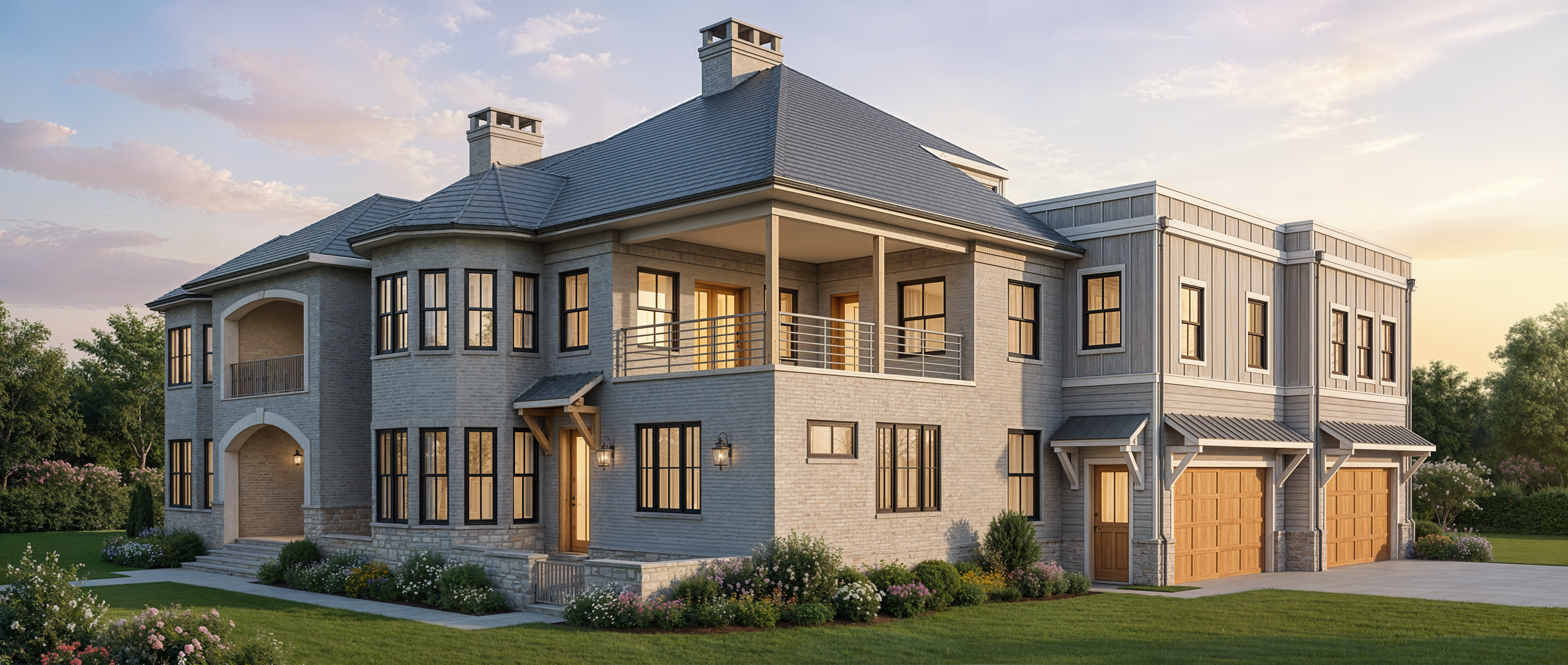 Venson Residence — custom new build, Virginia — D+D Studio LLC